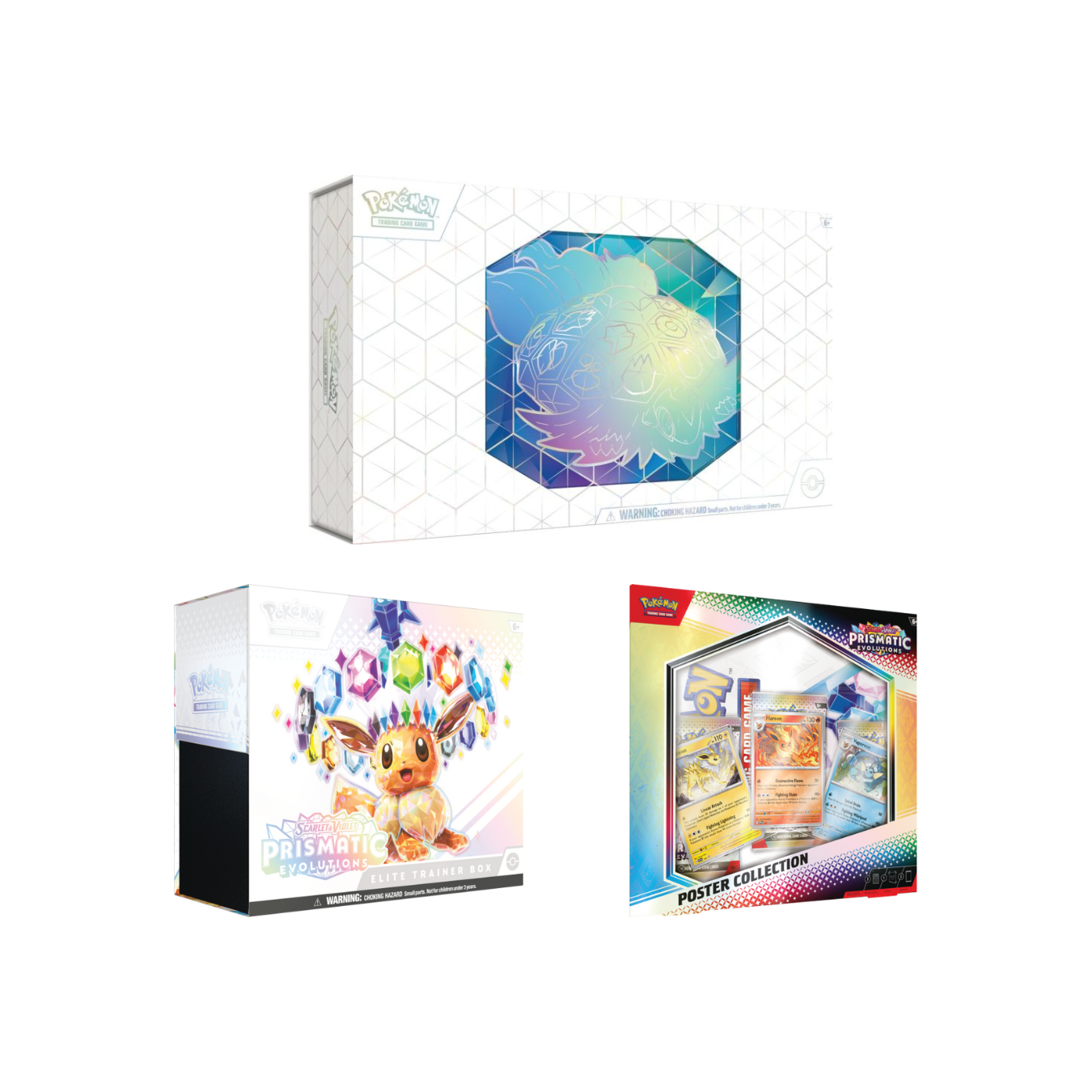 Pokémon Prismatic Evolutions + Terapagos UPC Bundle